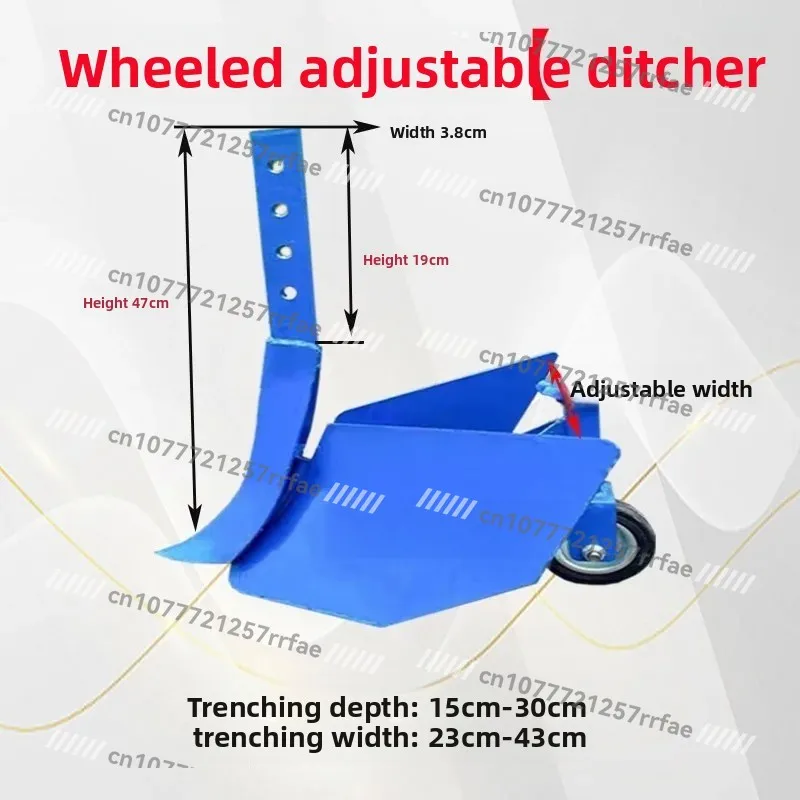 Diesel Micro-tiller Accessories Daquan 173F-192F Pulley Small Soil Cultivator Adjustable Trench Opener