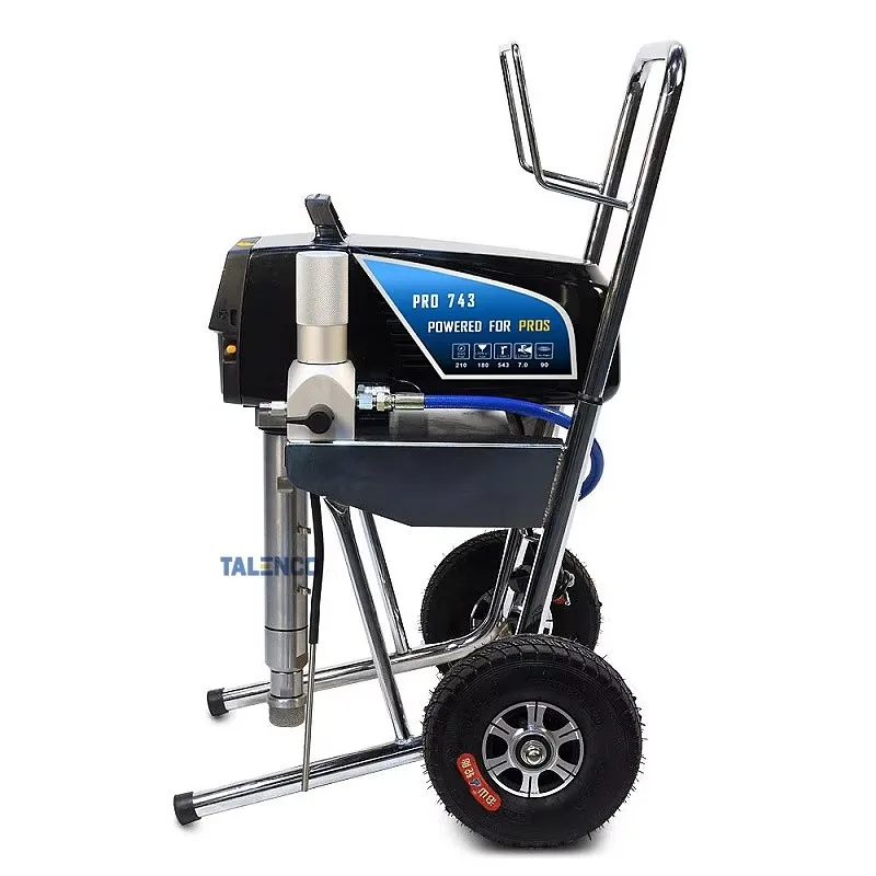 Pro743 Epoxy Spraying Paint Srpayer Machine Pro Airless Putty Sprayer