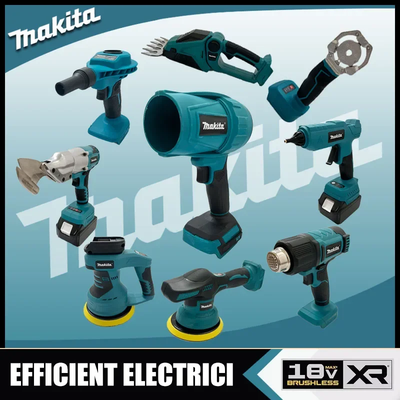 

Makita Multifunctional Power Tools:3-inch Angle Grinder,Laser Rangefinder,Impact Drill Bit,Digital Display Electric Heat Gun