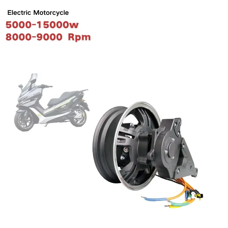 

High Speed Electric Moto rcycle Power System 5000w Hub Motor Electric Motor cycle Convertion Kit Motor for Motorc ycle