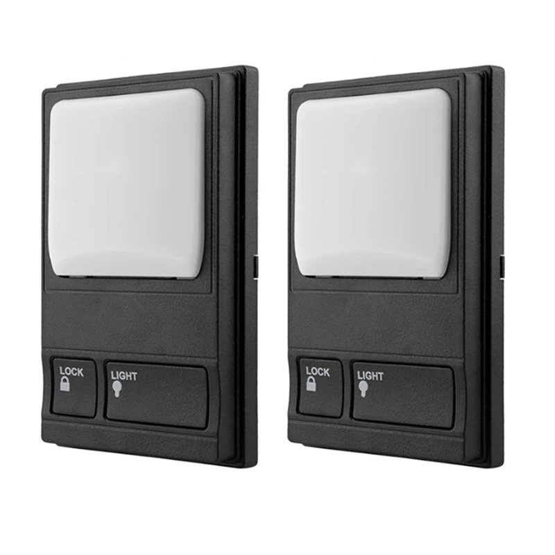 

2025 New-2X Garage Door Opener Control Panel, Multi-Function Wall Keypad Button Replacement For 78LM, Wired