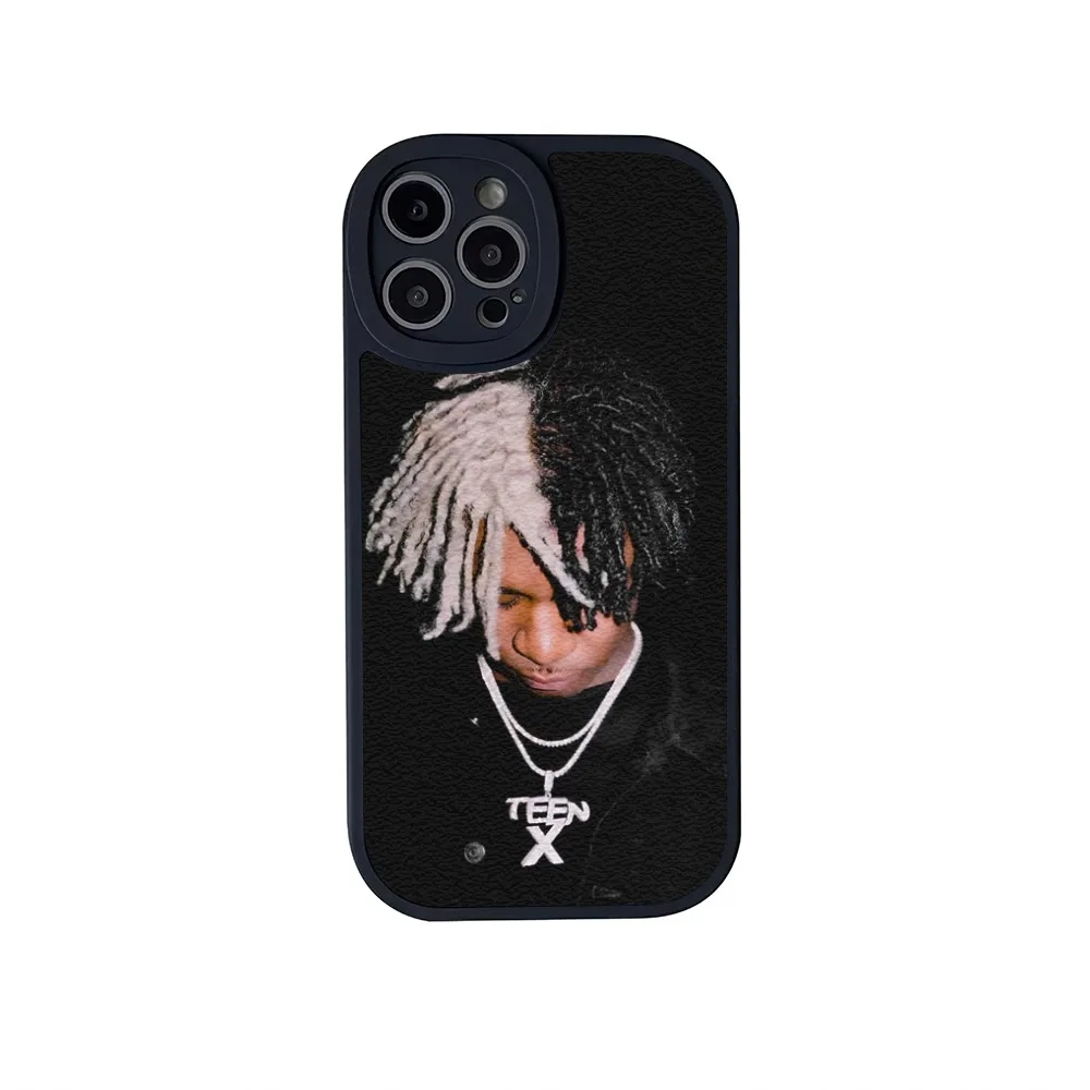 Rapper Ken Carson A Great Chaos Phone Case For iPhone 11 12 13 14 15 X XR Pro MAX Plus Lens Protective Leather Soft Back Cover