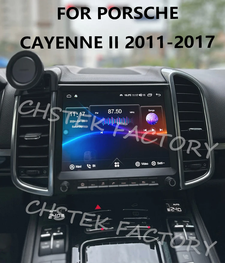 CHSTEK Car Radio OEM Carplay For Porsche Cayenne II 2 2011 2012 2013 2014-2017 Android Multimedia Bluetooth Wireless WIFI Stereo
