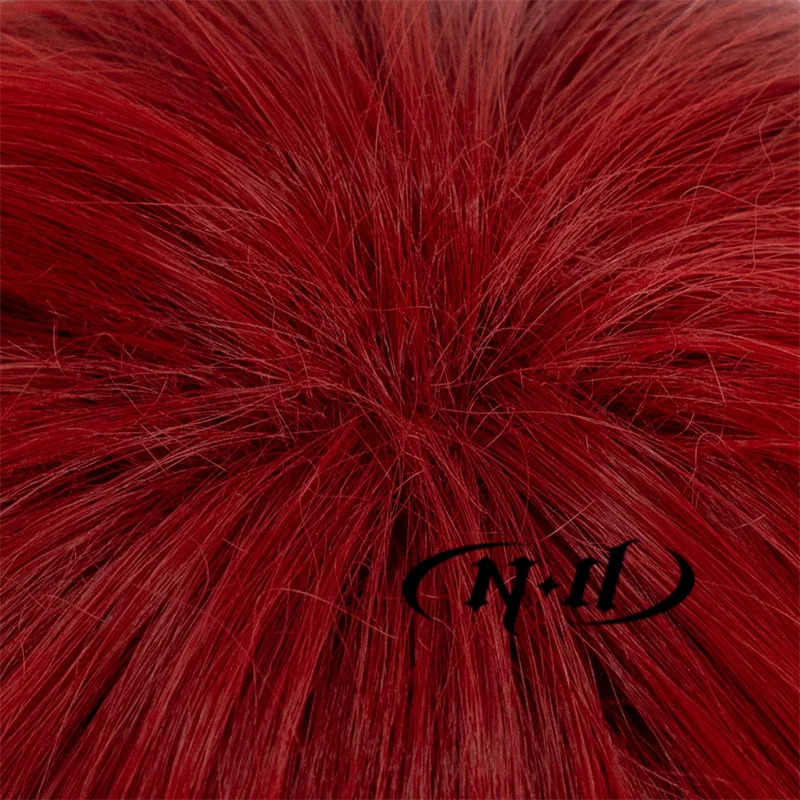 ND Gaara تأثيري الباروكات أنيمي تأثيري قصير شعر أحمر الباروكات لحزب Comic Con Coser موضوع الشعر الاصطناعية عالية الجودة