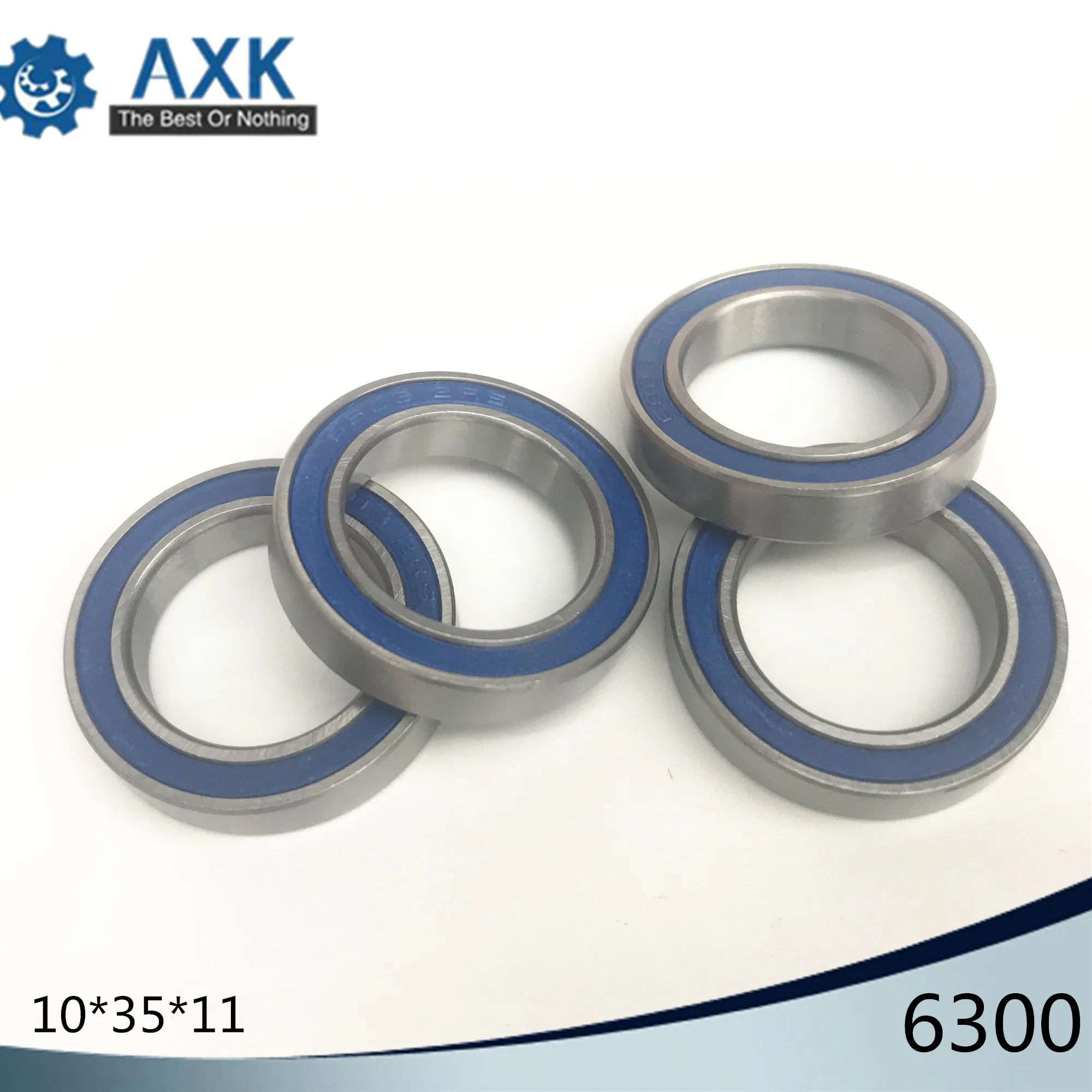 6300 Hybrid Ceramic Bearing 10*35*11 mm ABEC-1 ( 1 PC) Industry Motor Spindle 6300HC Hybrids Si3N4 Ball Bearings 3NC 6300RS