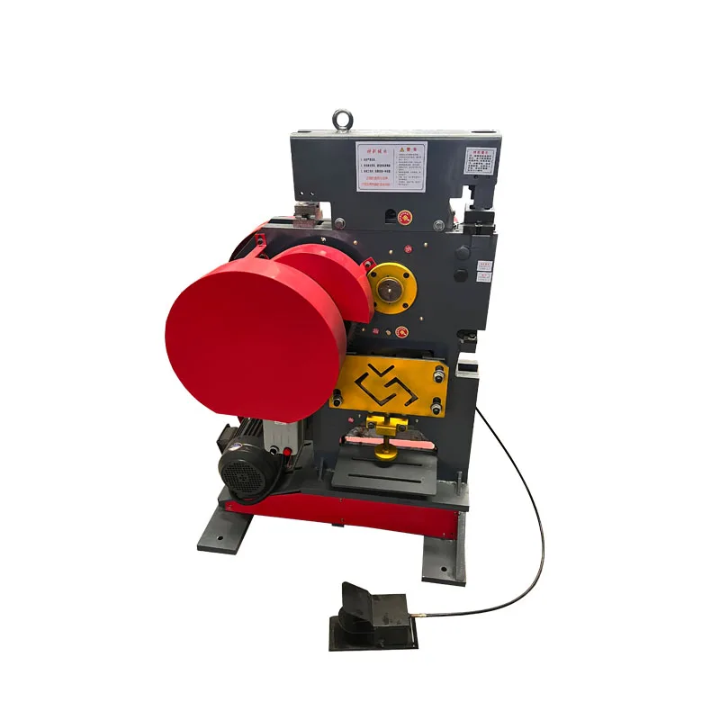 Combined Hydraulic Combined Punching and Shearing Machine Sheet Metal Punch Shear Multi Function Punching and Shearing Machine