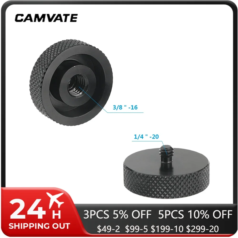 CAMVATE 1Piece Standard Screw Connector Adapter With 1/4\