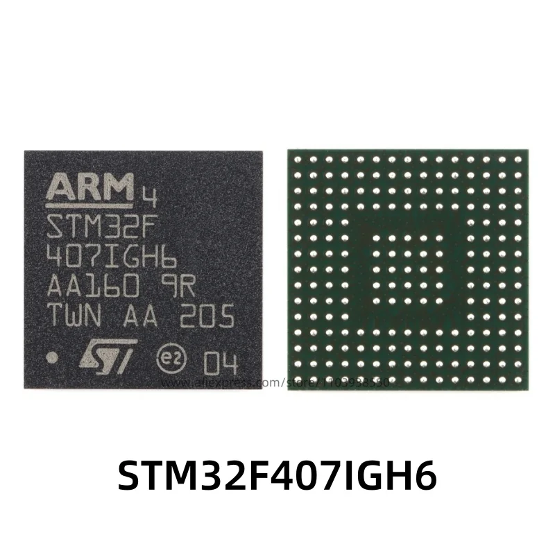 STM32F407IGH6  32-bit microcontroller 1MB Flash 168MHz CPU memory chips flash memory  IC