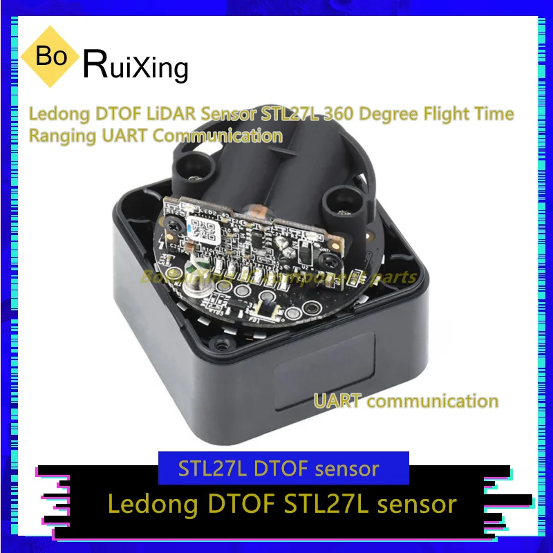 1PCS/LOT  DTOF-LIDAR-STL27L Ledong DTOF LiDAR Sensor STL27L 360 Degree Flight Time Ranging UART Communication