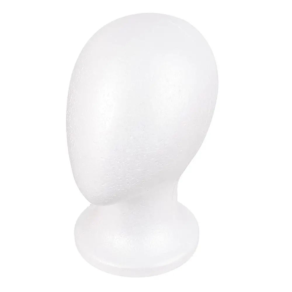 

New Stable Foam Mannequin Head Lightweight White Manikin Head Wig Display Stand