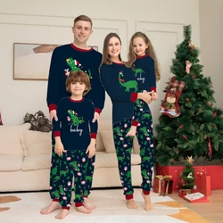 Family Matching Christmas Pajamas Set 2025 Xmas Father Mother Daughter Family Look Clothes Adult Kids Sleepwear Pyjamas Outfits