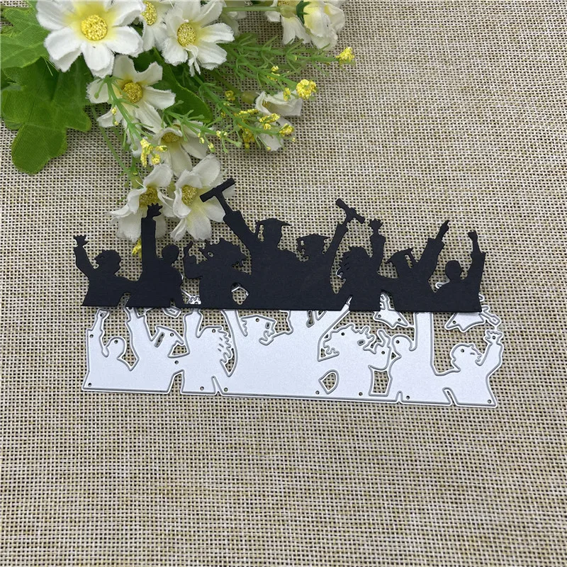 Graduation decoration Metal cutting dies  mold Round hole label tag Scrapbook paper craft knife mould blade punch stencils dies