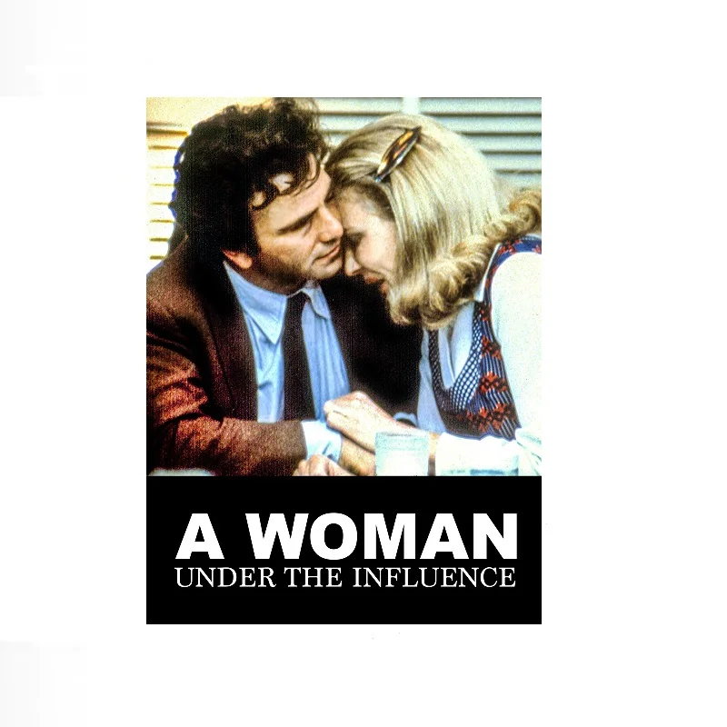 A Woman Under the Influence Movie Prints Canvas Posters, Vintage Room Bar Cafe Decor, Nordic Home Decor