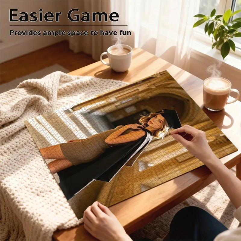 35/300/500/1000pcs Personalized Custom Photo Puzzle Couple Photos Christmas Valentine's Day Anniversary Gift