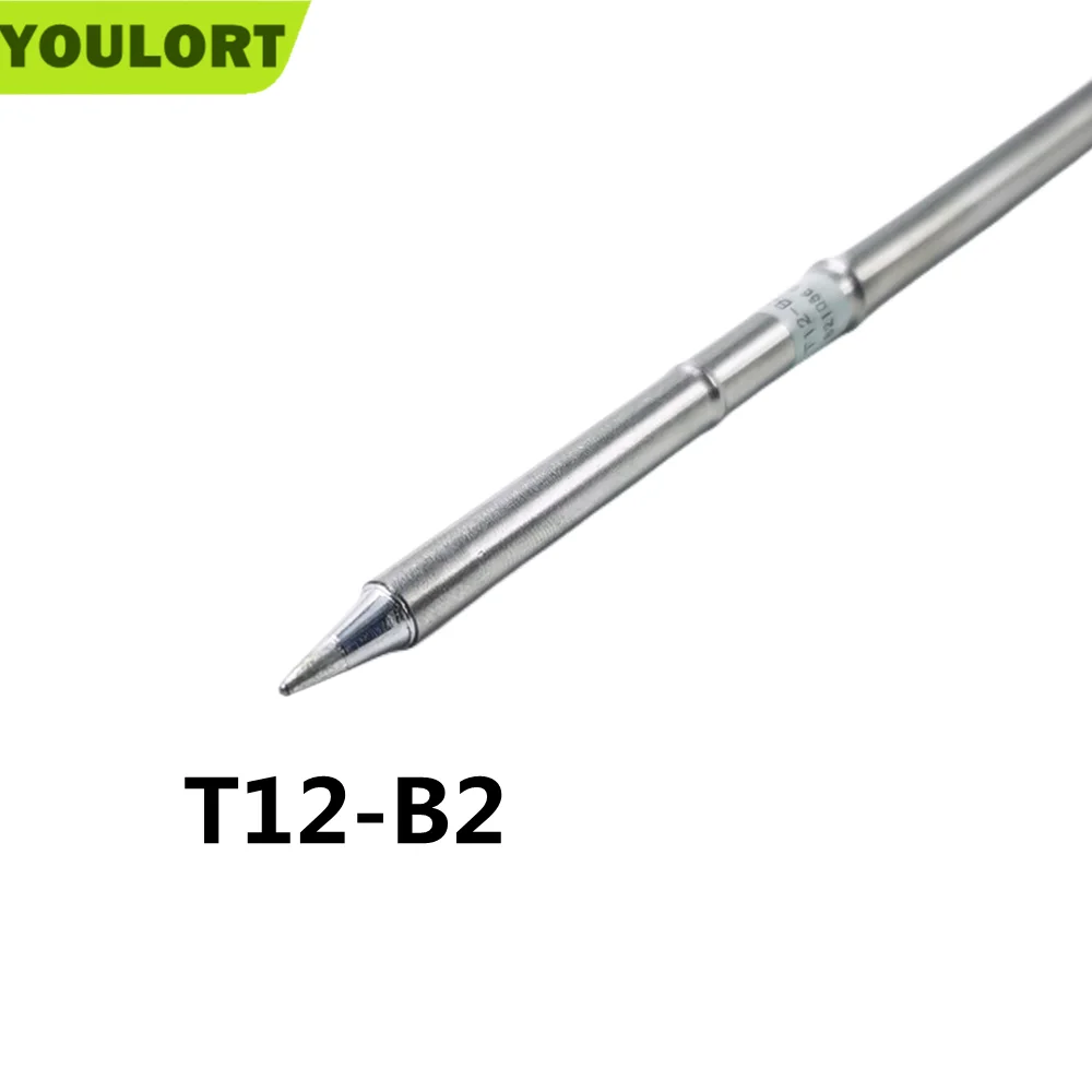 

YOULORT T12-B2 Electronic Soldering Tips 70W FX9501 Handle T12 Soldering Iron Tip For FX-951 Soldering Station