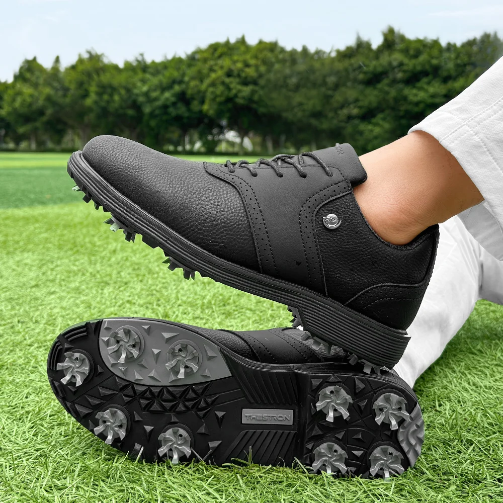 Odborný pánské golf boty, pánské outdoorové moderní ležérní fitness boty, pánské anti zástrčka dráp boty, průběh sportovní boty