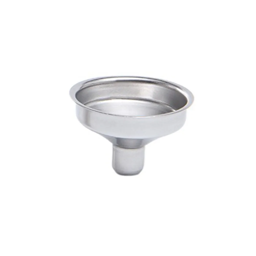 Small Mouth Stainless Steel Funnel Anti-Drip S/M/L Bar Wine Funnel Conical Shape food grade Mini Kitchen Liquid Dump Tool
