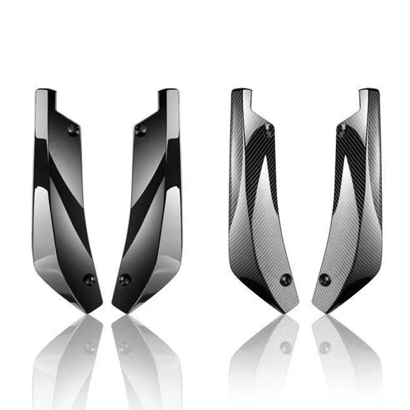 1 Pair Universal Car Front Rear Bumper Strip Lip Spoiler Diffuser Anti-scratch Protector Auto Exterior Replacement Accessories