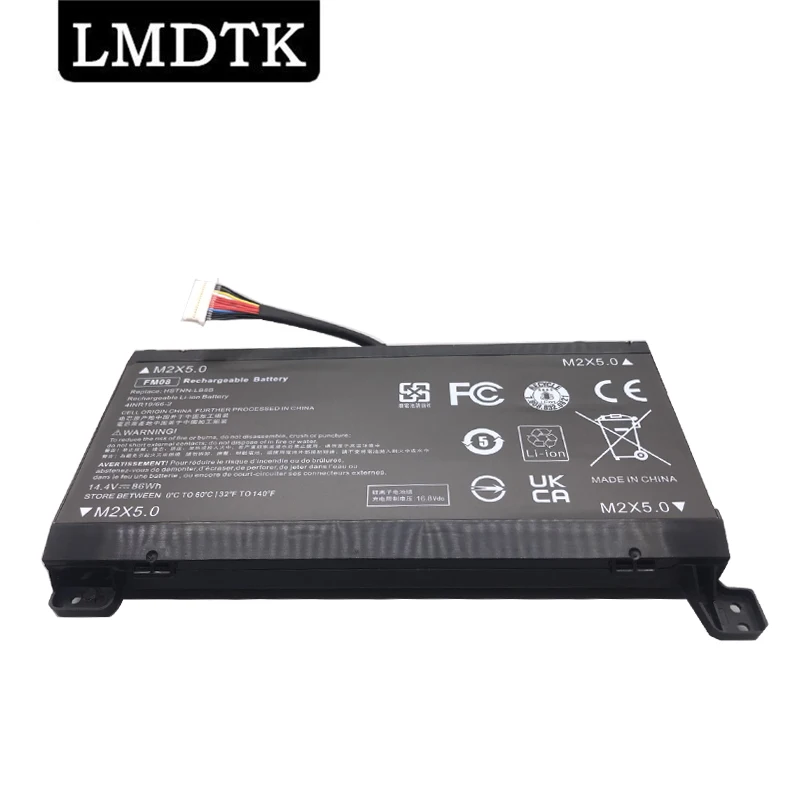 

LMDTK New FM08 Laptop Battery For HP OMEN 17-an013TX 17-an014TX TPN-Q195 HSTNN-LB8B 8922753-421