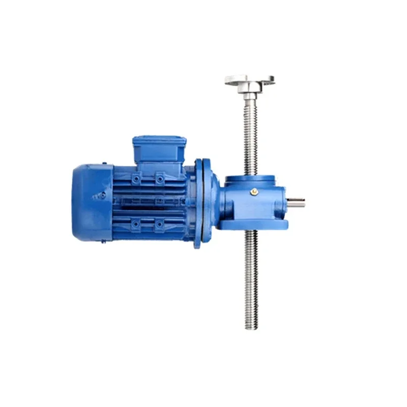 With Motor 1T/2.5T Worm Gear  Screw Rod  High-precision Vertical small-sized Lifting Platform Adjusting  Electric  Lifter