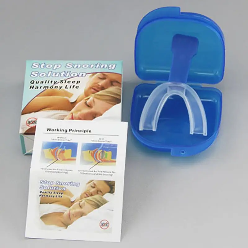 Stop Snoring Anti Snore Mouthpiece Apnea Guard Bruxism Tray Sleeping Aid Mouthguard Anti-snore Personal De La Salud  для сна