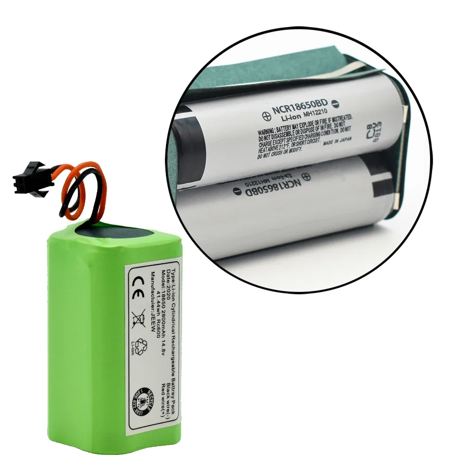 14,8 V 2800mAh Lithium-Ionen-Akku, für plus v5s pro v5spro x750 v3s pro wiederauf ladbare Batterie Roboter Reinigungs zubehör