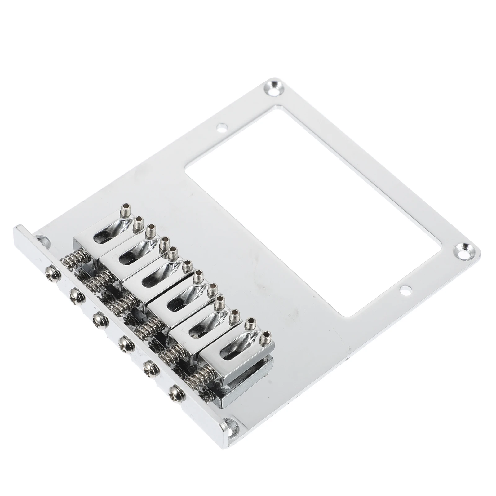 

Double Humbucker Bridge for TL Electric Guitar Silver Dual Pickup Replacement Accessories St String Spacing Guitar