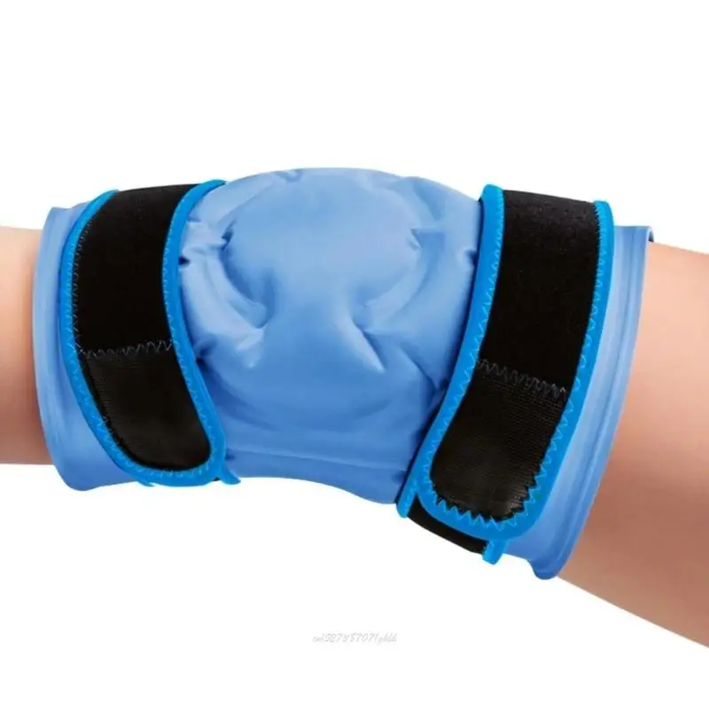 X5XA – glace pour genou, pour réduire l'inconfort des jambes, thérapie par compresse froide, enveloppe glace pour le