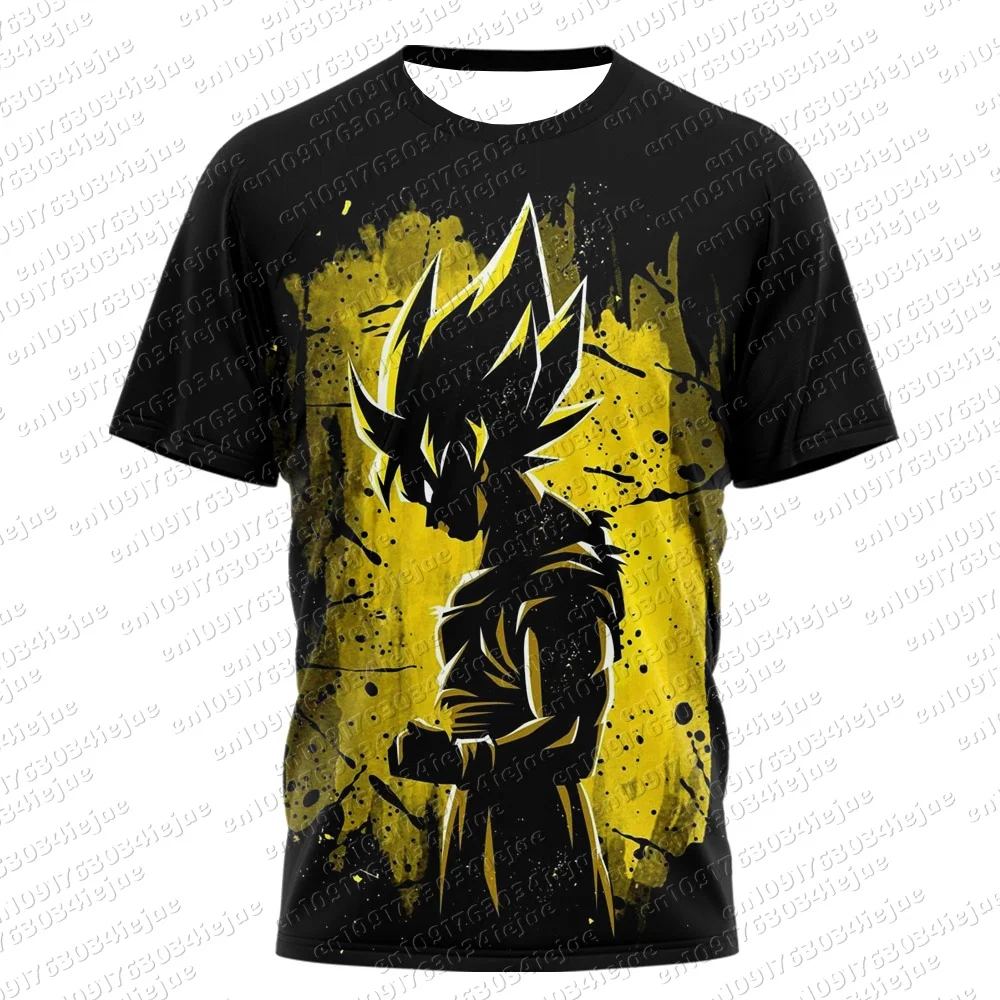 Dragon Ball Kid Super Goku Ultra Instinct 3D-Druck T-Shirt Unisex Comic-Panel Grafik Streetwear Alltagsoutfit für Anime-Fans – Detail 5
