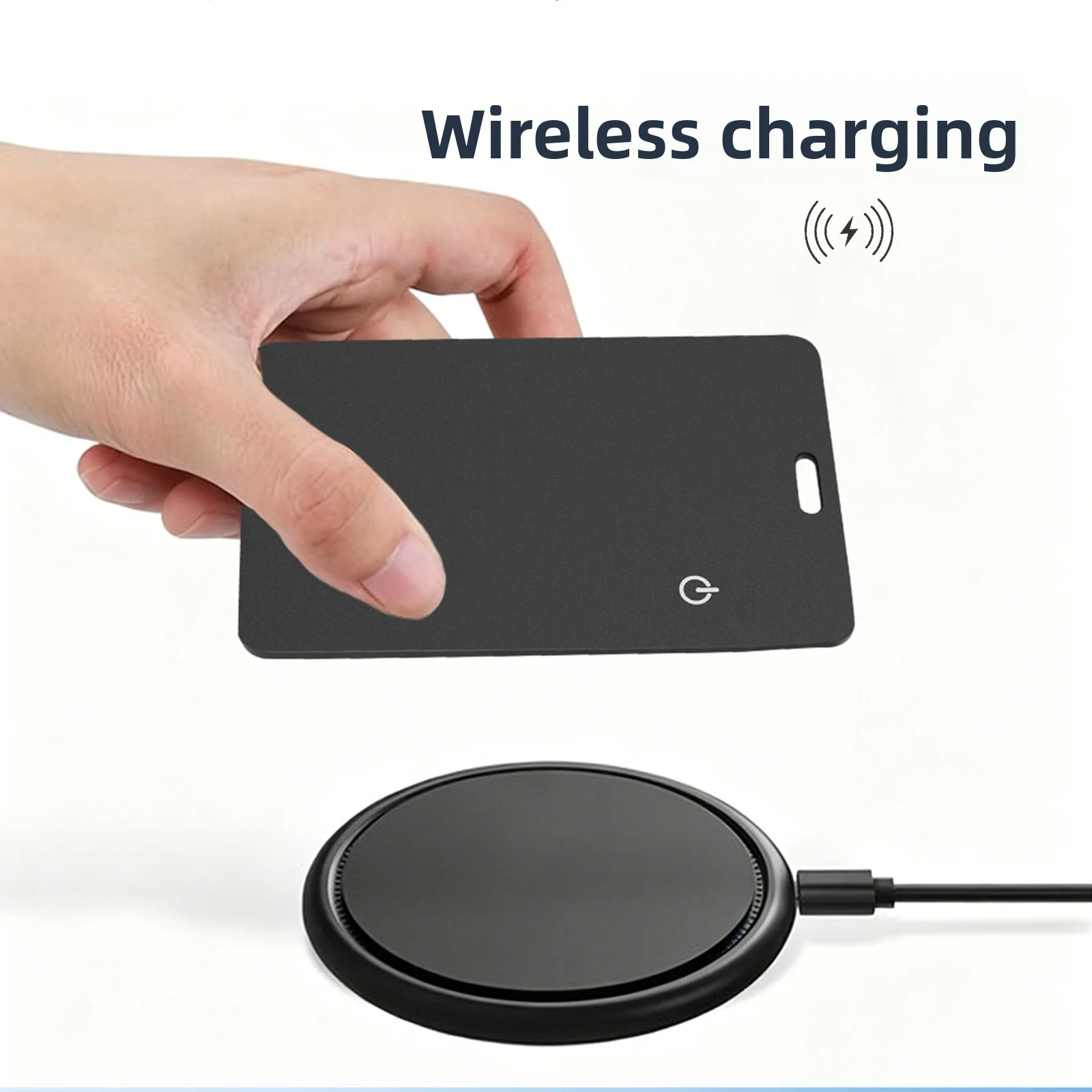 Wallet Tracker Wireless Charging Locator for Google Find Hub & Apple Find My Global Anti Lost Wireless Charging Smart Tag Track