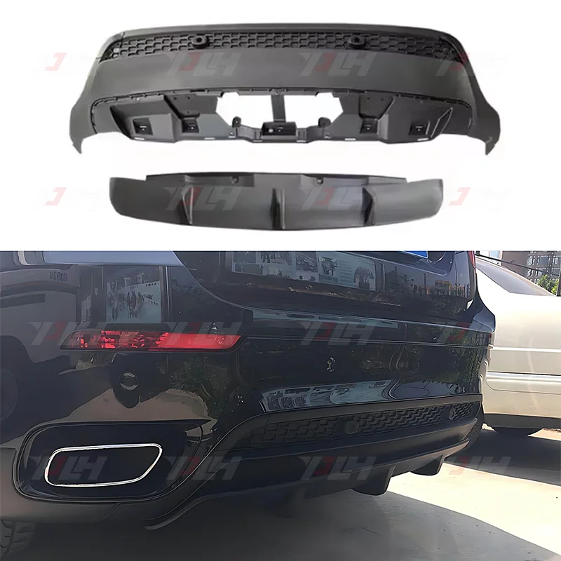 

MP Style Rear Lip for X6 E71 Rear Diffuser Upgrade to M Performance Style Car Rear Lip Diffuser Spoiler 2008-2014year