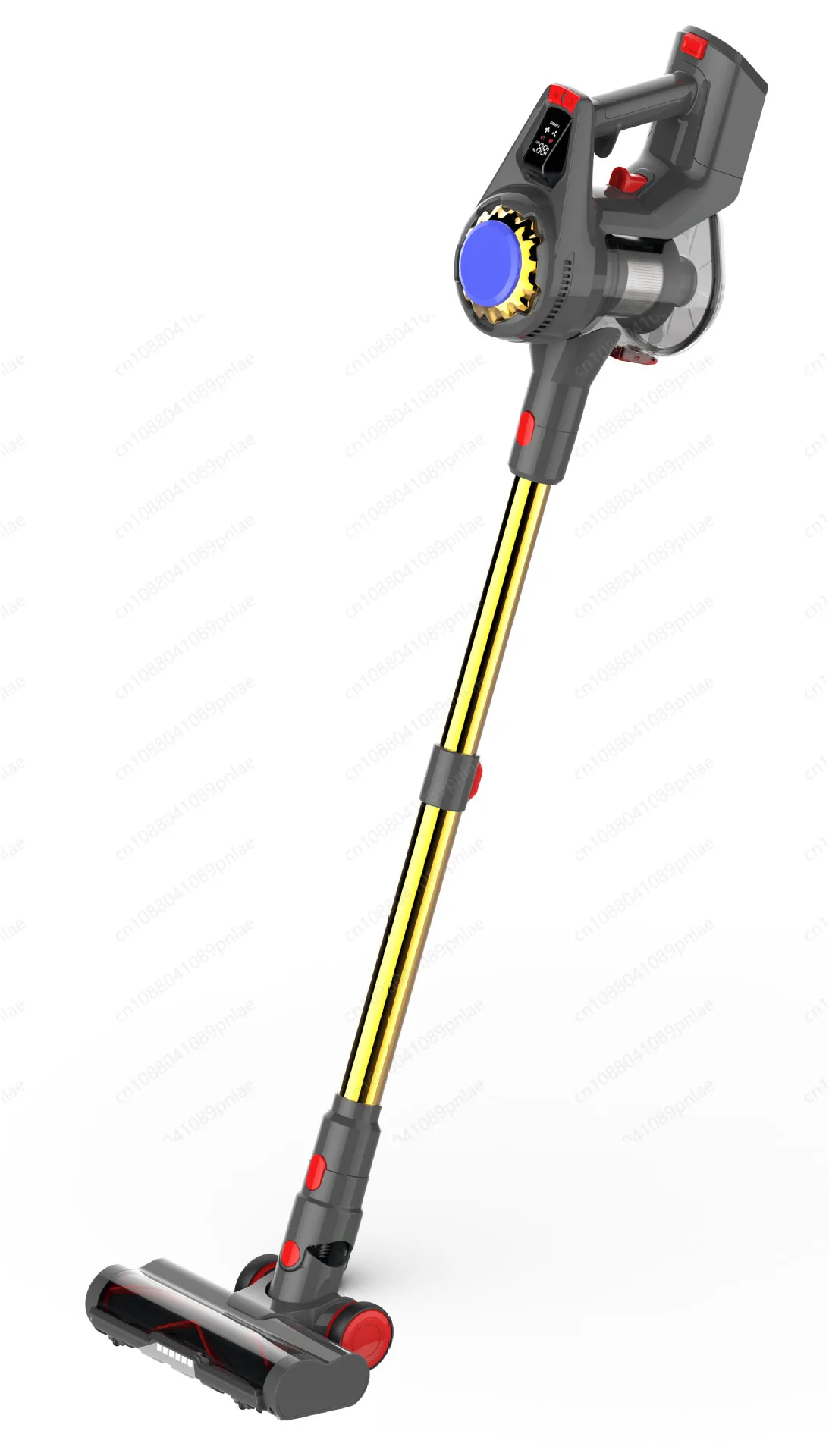 Green Light Dust Vacuum: Cordless Handheld Strong Suction Mite Removal Home Cleaner