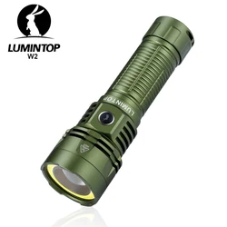 Outdoor Lamp EDC LED Flashlight 700M Camping Lantern COB Red Work lights TYPE C Powerful 26800 Battery Magnetic Tail Torch W2