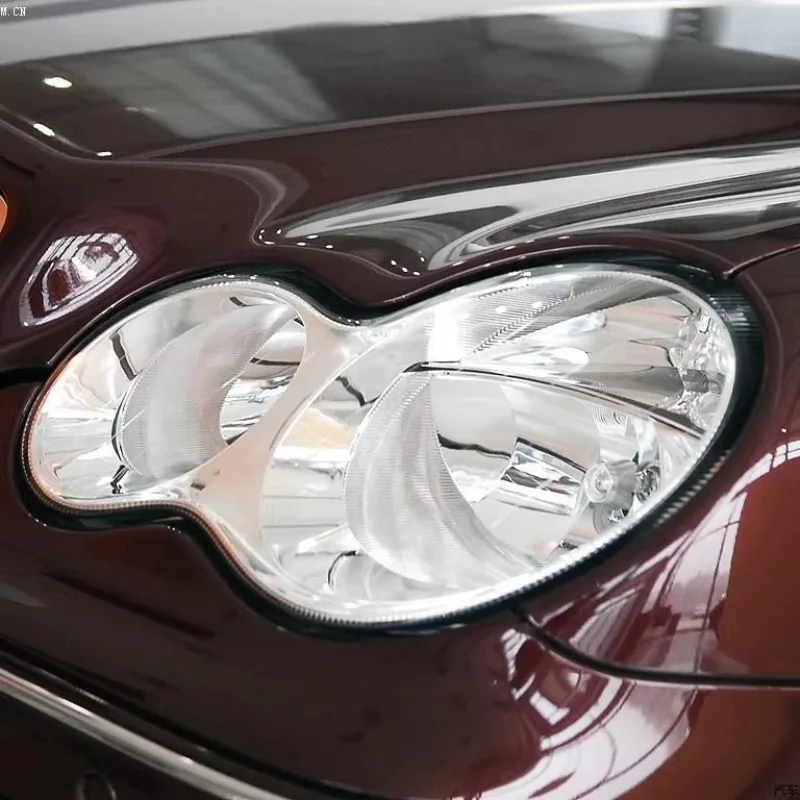 

XMSJFront Headlight Lens Cover for Mercedes-Benz C-Class W203 2004-2006, Clear Transparent Headlamp Shell Mask