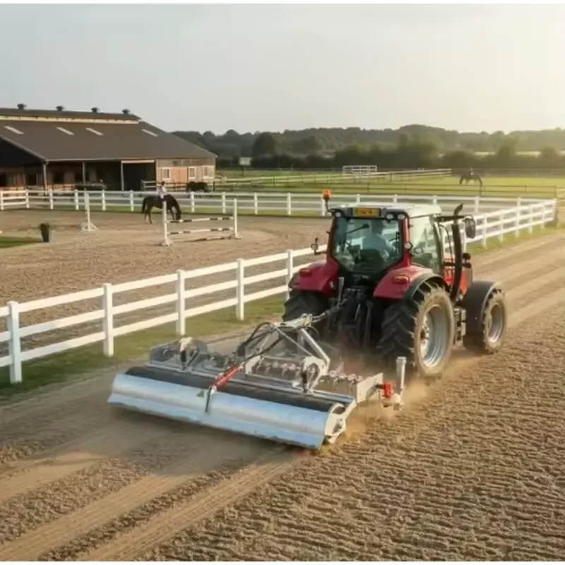 Competition-Grade Sand Arena Master Leveller-Reeds Steel-Perfect Footing Preparation Show Jumping Dressage Deep Tine