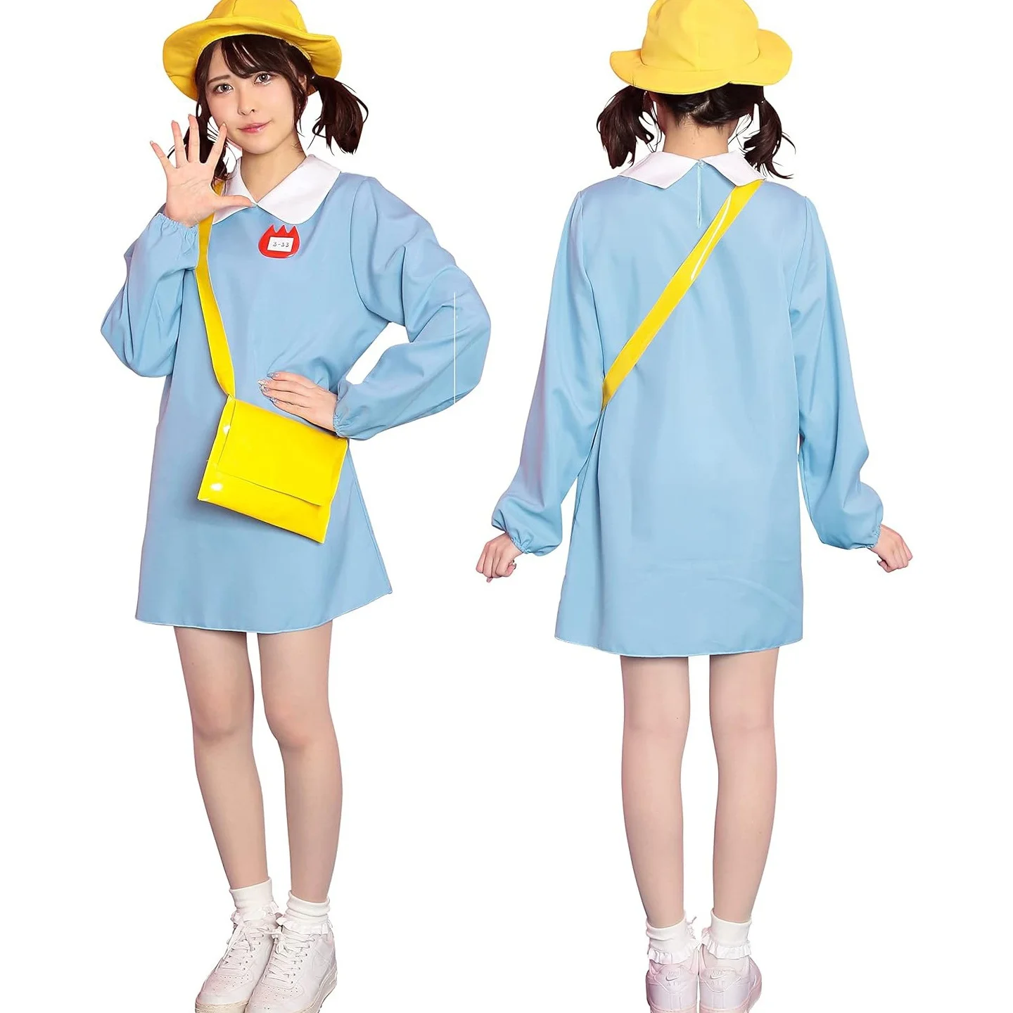 할로윈 코스프레 유니폼 유치원 긴 소매 멀티 사이즈 성인 더블 컬러 일본식 아동복