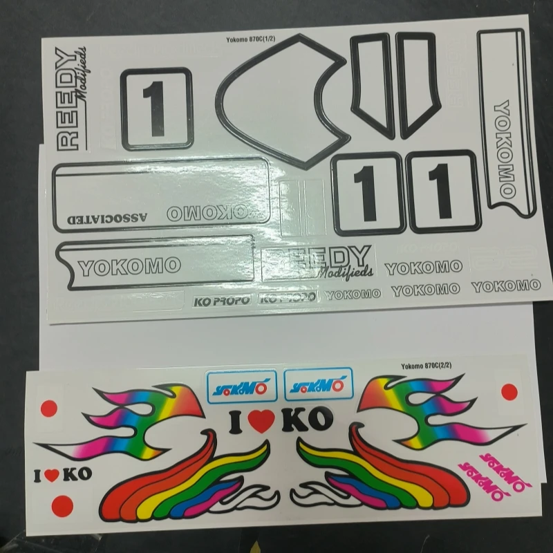 

Наклейка-наклейка для истребителя Yokomo 870C Super Dog