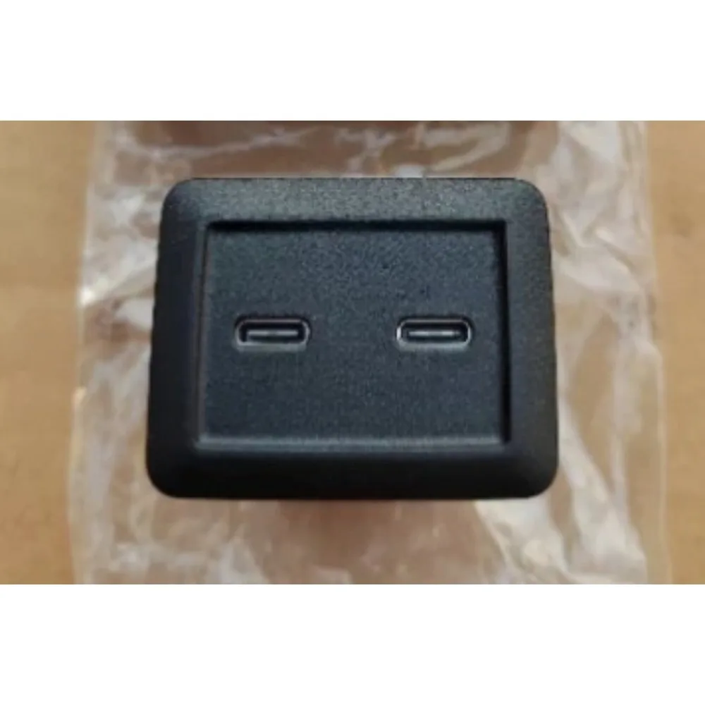 For Mercedes Benz 213 E200 E260 E300 A2138204803 Car Rear Row USB Charger Socket Multimedia Power Plug Connector Assembly