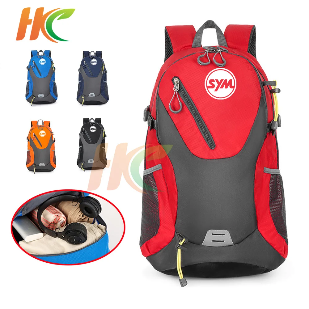 Mochila de gran capacidad, bolsa de viaje para SYM Joymax Z 125 200 250 GTS 250i 300i T3 Maxsym 400 600i TL 500 Joyrides Cruisym 300