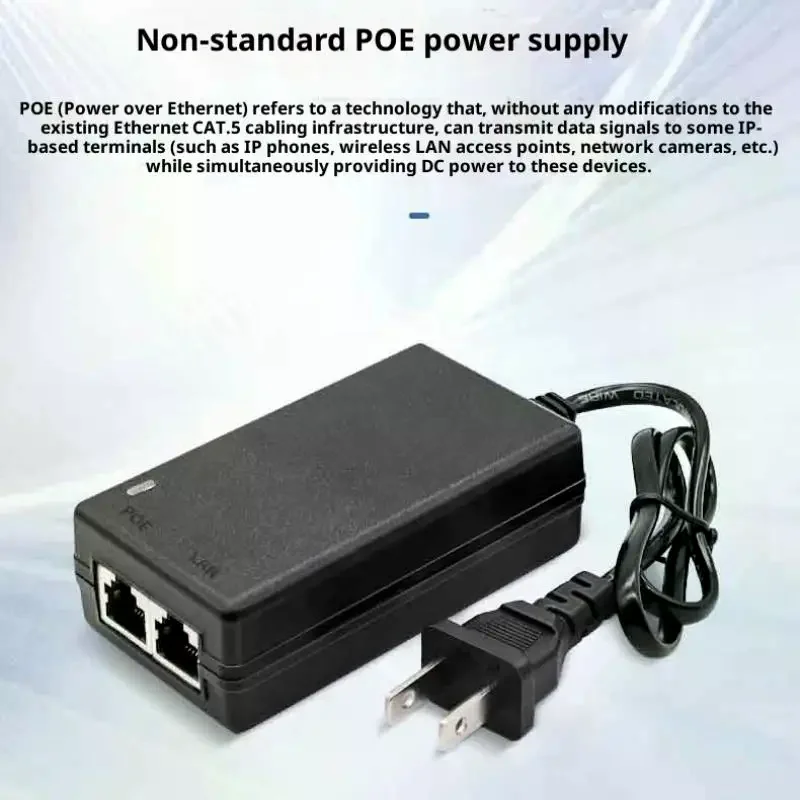 Us Plug Poe Adapter…