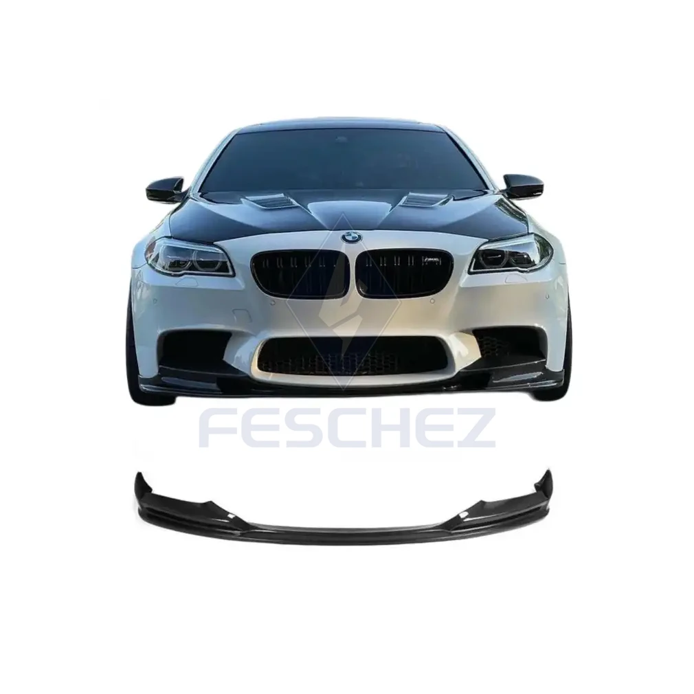 

F10 Accessories Carbon Fiber Front Lip For BMWs 5 Series M5 2010-2016 Front Bumper Lip