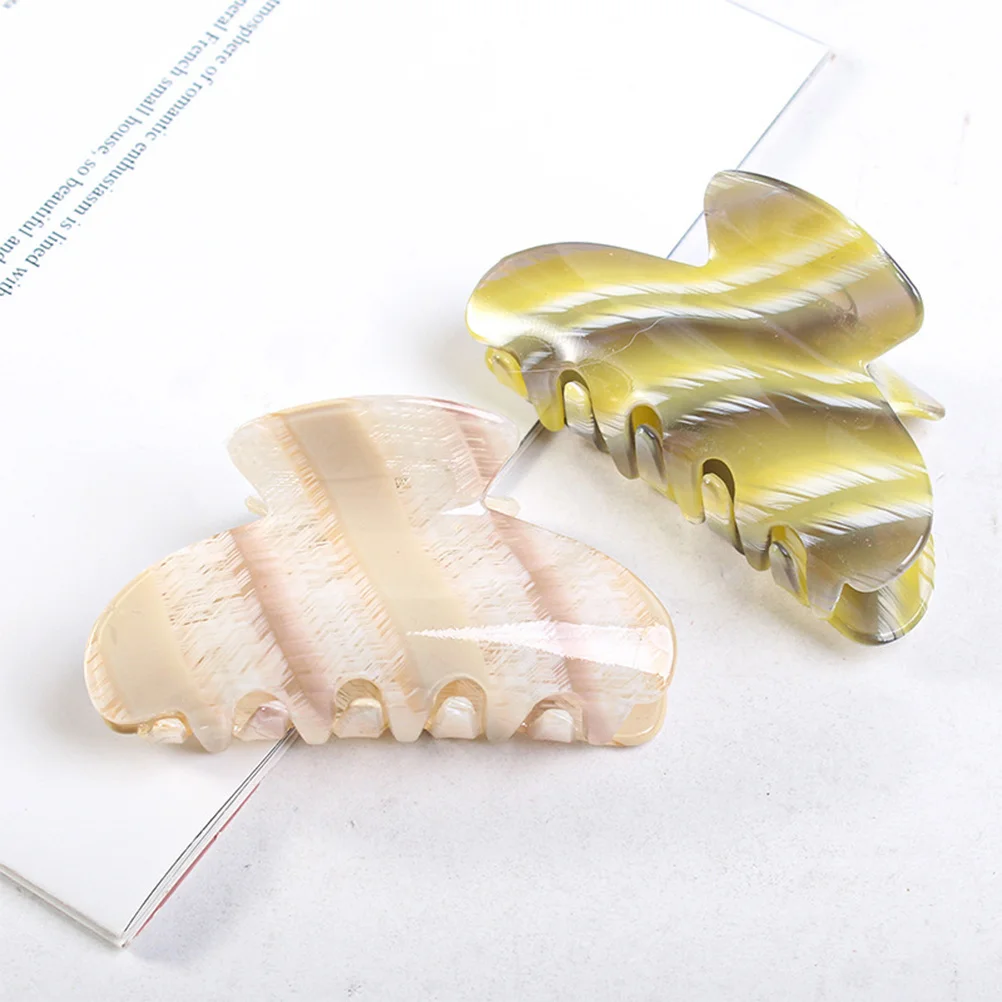 مشبك شعر كبير أنيق بمظهر رائع وقبضة ثابتة لتسريحات الشعر والمناسبات المختلفة ولا يسبب ضررًا للشعر #5