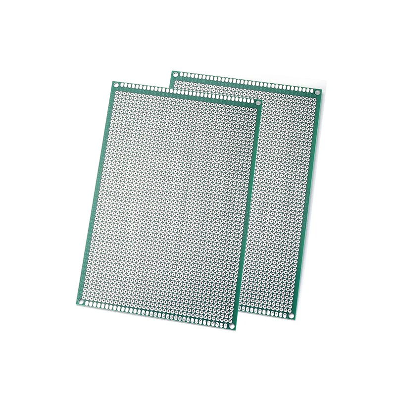 2 Stück 10x15cm Doppelseitige Universelle Leiterplatte mit 2,54mm Rastermaß für Elektronik-DIY-Projekte – Detail 4