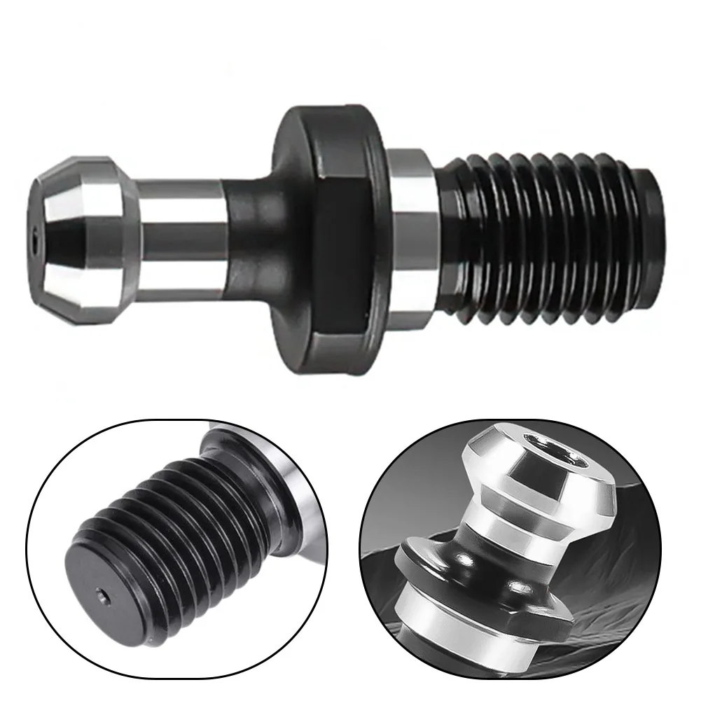 

40CrMnTi 20CrMnTi BT30 Pull Stud High Hardness Pull Nail For Machines Hardened Shank Integral Forging Vacuum Quenching