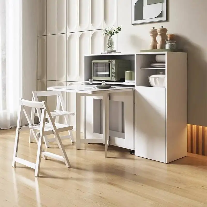 Style Dining Table Set 4 Chairs Minimalist Space Savers Luxury Modern Dining Table Nordic Table À Manger Kitchen Furniture