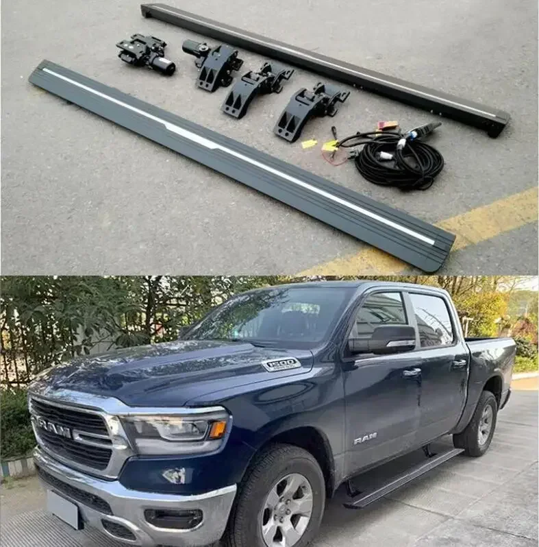 High Quality For Dodge RAM 1500 2012-2023 Electric Motor Pedal Running Board Side Step Bar Nerf