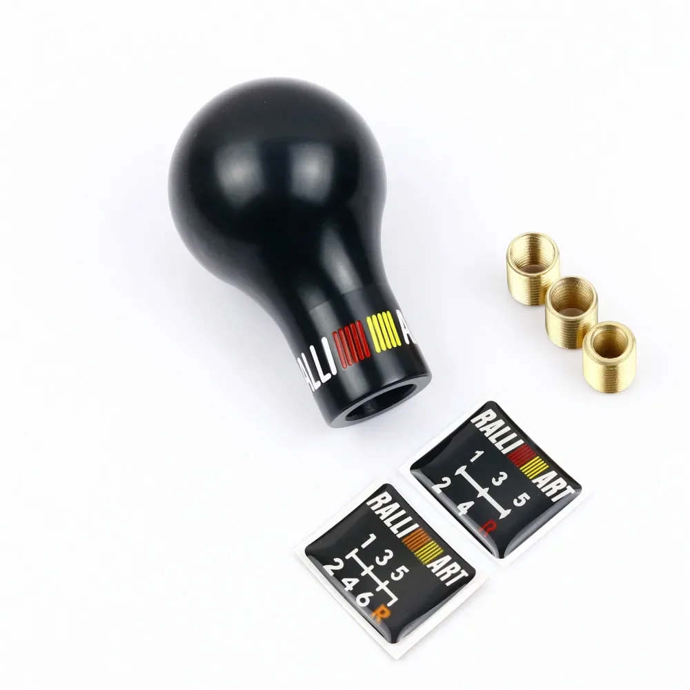 Aluminum 5/6 Speed Manual Transmission Gear Shift Knob For Mitsubishi Red/Silver/Blue/Black