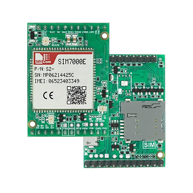 LTE Kit Módulo CATM NBIT, SIM7000E, Kit Breakout LTE, B3, B5, B8, B20, B28, Placa Núcleo de Desenvolvimento