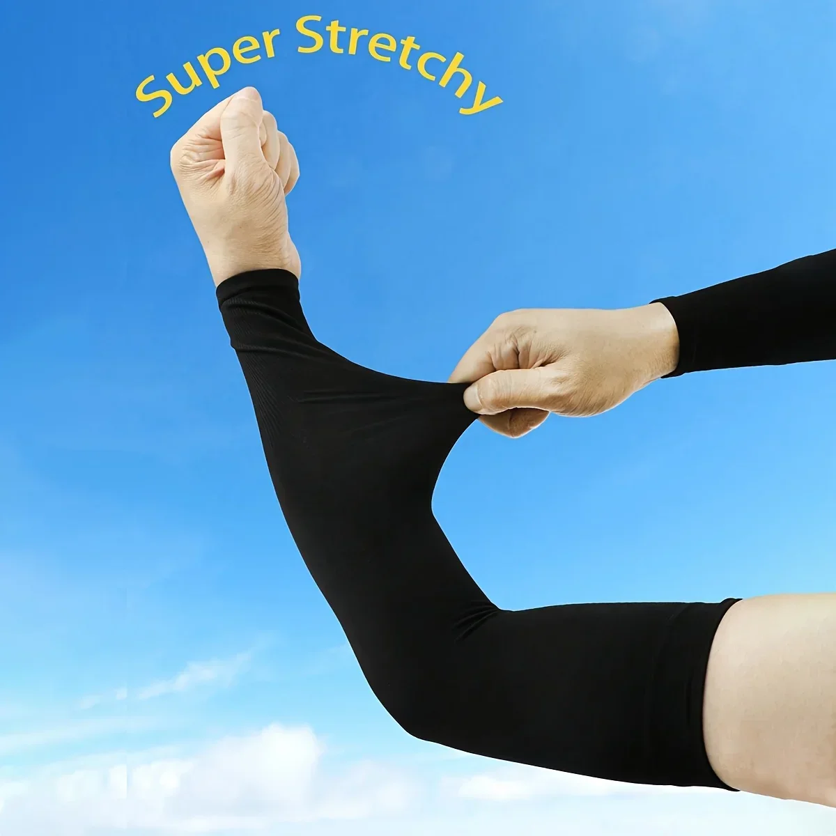 1 paio/3 paia di maniche estive da donna - Vestibilità elastica Protezione solare Assorbimento del sudore Accessori per gite per il tempo libero