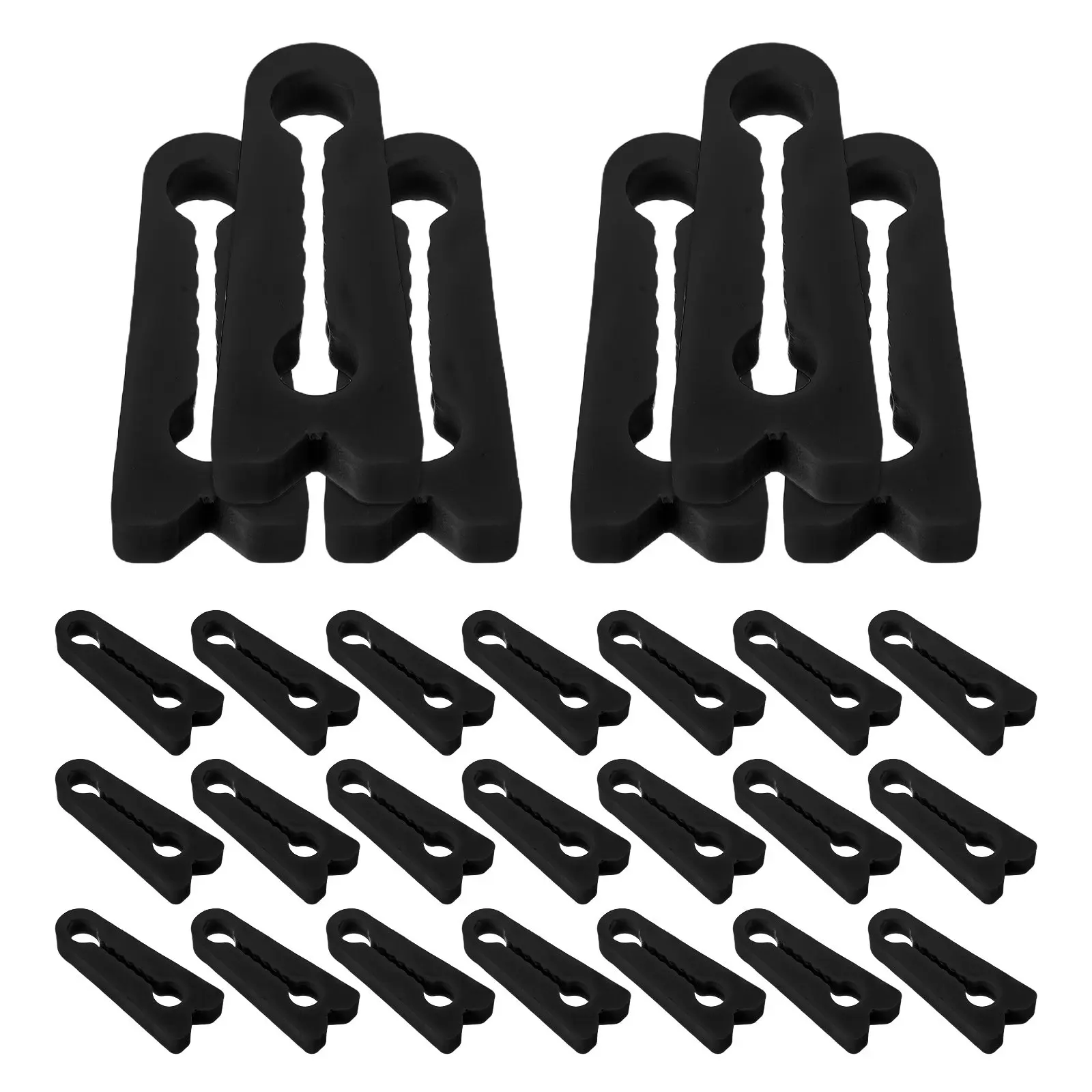 

40Pcs Car Door Lock Sound Damper Pads Shock Absorption Buffer for Quiet Ride Weather Resistant Door Latch Lock Protector Cover